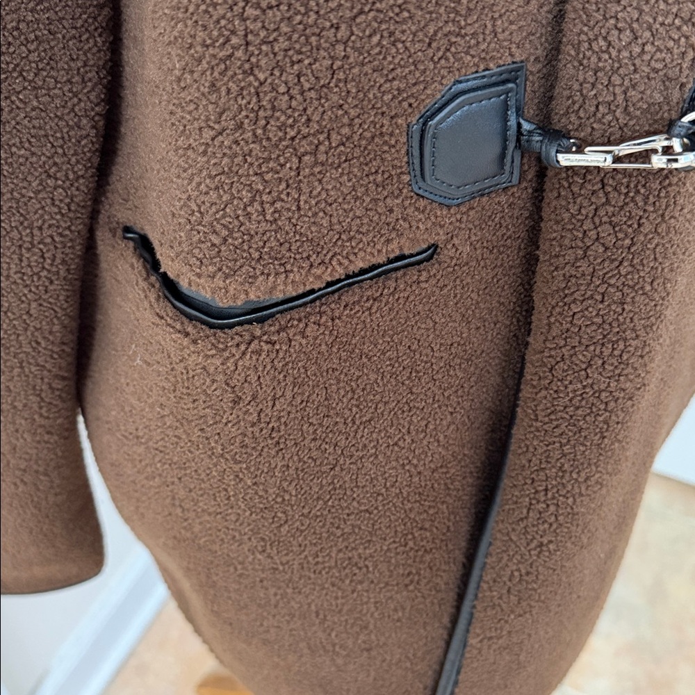 Rebecca Minkoff Shearling Toggle Jacket - Picture 5 of 10